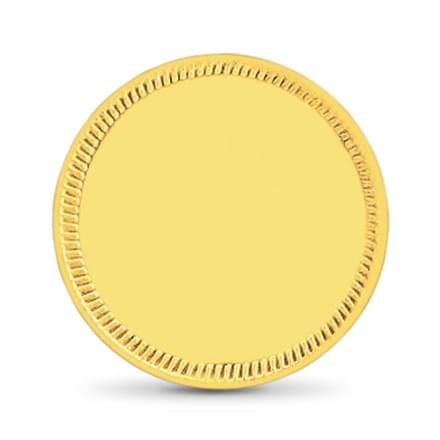 4gm, 22Kt Plain Gold Coin