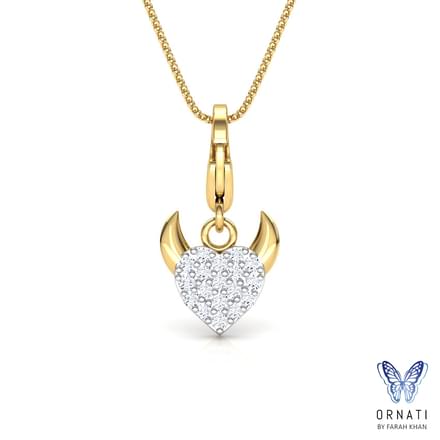 Naughty Heart Charm