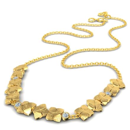 Floral Dusk Diamond Necklace