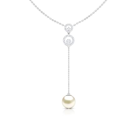 Y-Shape Pearl Necklace