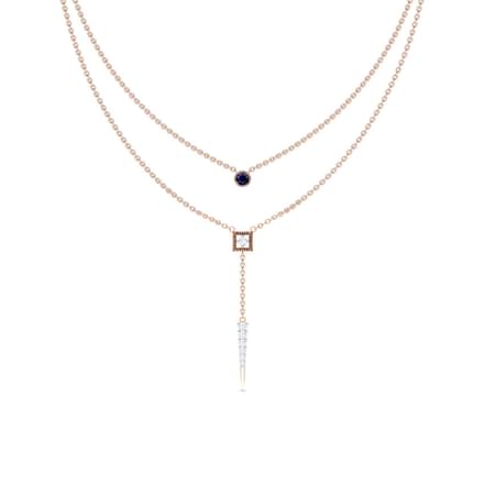 Linear Multi Layer Necklace