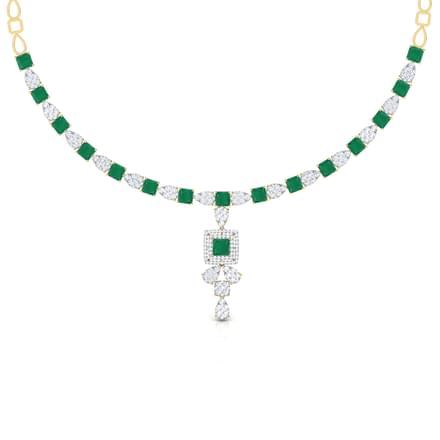 Pear Clump Necklace