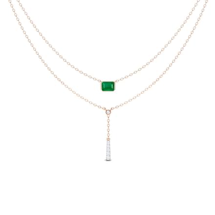 Octa Tassel Multi Layer Necklace