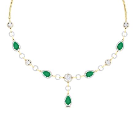 Elegant Halo Necklace