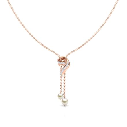 Twirl Lariat Necklace