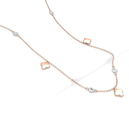 Bud Fine Line Necklace