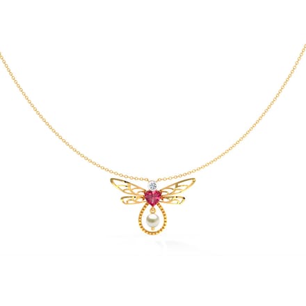 Soar Dragonfly Necklace