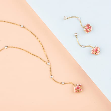 Dew Drops Lotus Matching Set