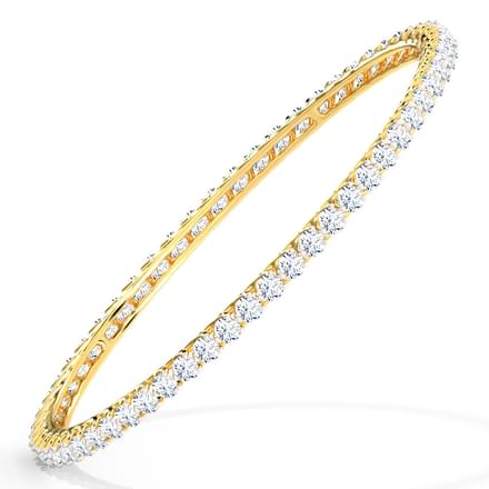Scintillating Solitaire Bangle