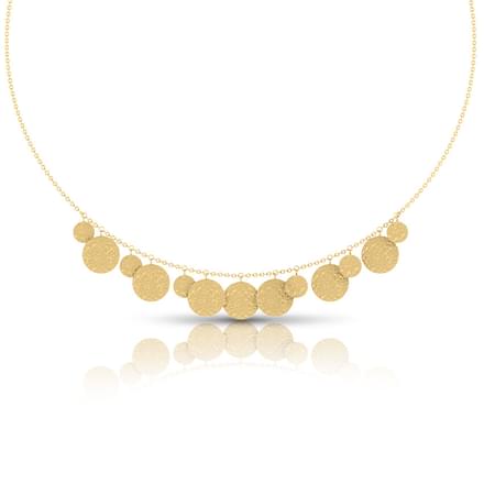 Chas Hammered Necklace