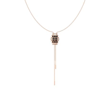 Eros Minaret Lariat Necklace