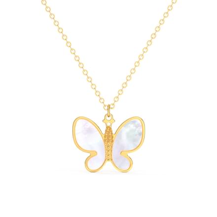 Flutter Mother of Pearl Necklace