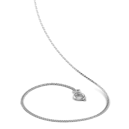 Fine Platinum Cable Chain