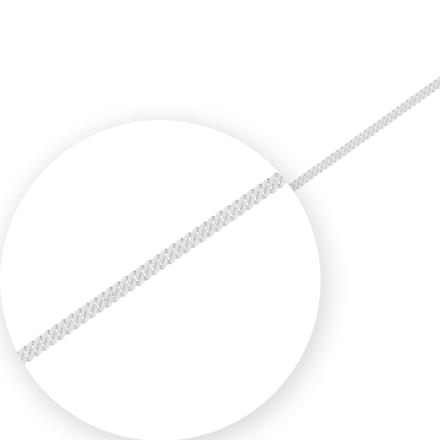 Fine Platinum Cable Chain