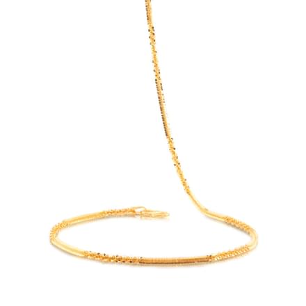 Twisted Link Gold Chain