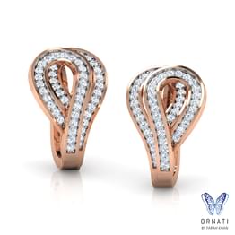 Buy design latest diamong loop earrings online catalog photo Buy design latest diamong loop earrings online rare photo